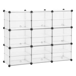 Songmics Kockapolc Cipőtartó - 123x93x31 cm