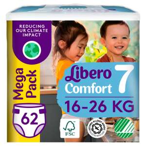 Libero Comfort Mega Pack Nadrágpelenka 16-26kg XL 7 (62db) 87861815 Pommette, Libero Pelenkák