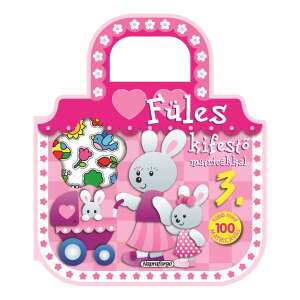 Napraforgó Füles Kifestő Matricákkal - 8 Oldal