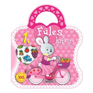 Napraforgó Füles Kifestő Matricákkal – 8 Oldalas