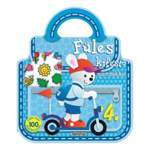 Napraforgó Füles Kifestő Matricákkal - 8 oldal