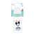 Butelka dla niemowląt Disney Mickey Mouse, 2,4 dl, bez BPA, silikonowy smoczek, 3 pozycje, wzór Hello World, w opakowaniu