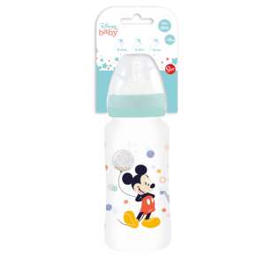 Бебешка бутилка Disney Baby Mickey Mouse 3,6 dl със силиконов биберон, без BPA - Бутилка