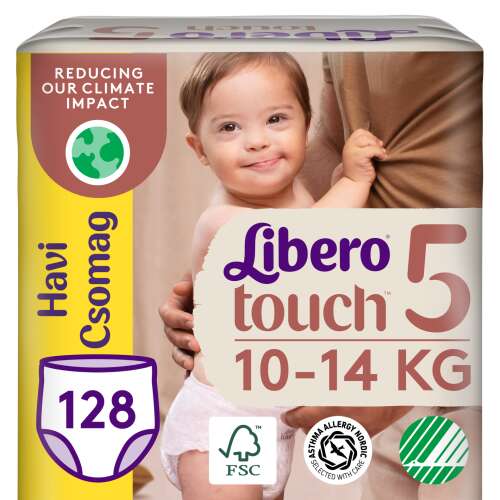 Libero Touch havi Pelenkacsomag 10-14kg Junior 5 (128db)