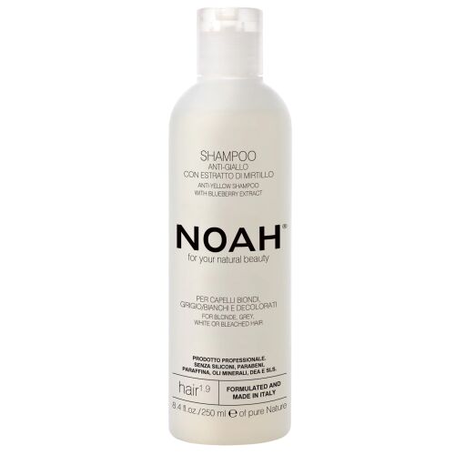 Noah, természetes hajsampon, sárgulásgátló, 250 ml 175873533 - Testápolás és higiénia