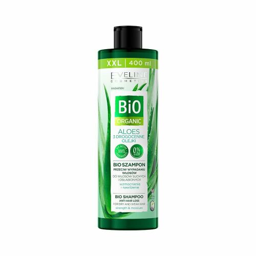 Eveline Bio Organic Aloe hajhullás elleni sampon 400 ml