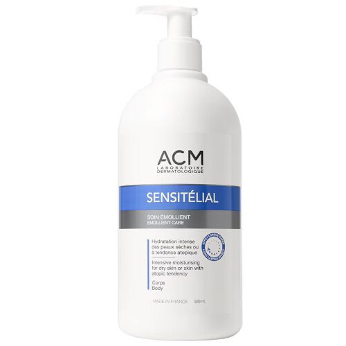 Laboratoire ACM, Sensitelial, Bőrpuhító napi testápoló krém, 500 ml 175891782 - Testápoló krém