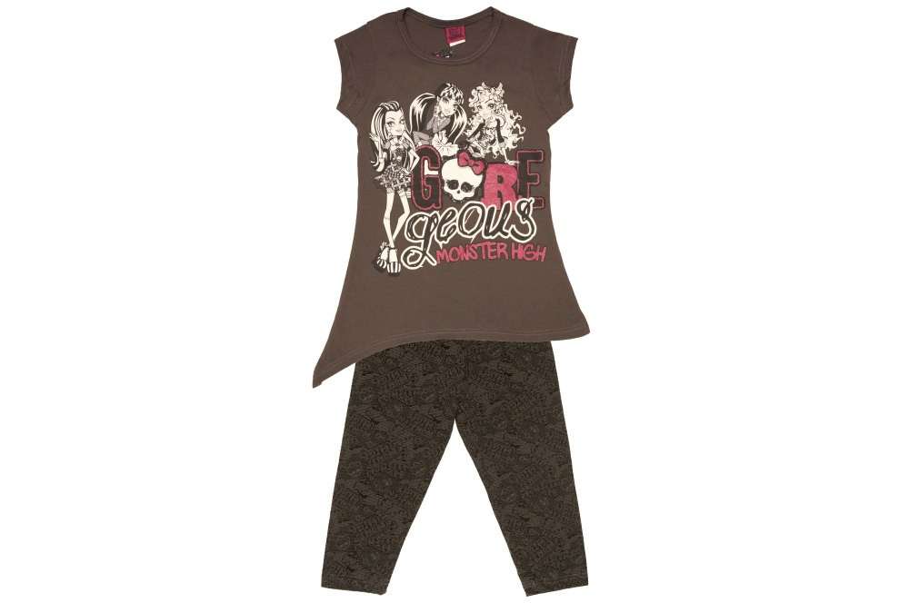2 részes lányka Szett - Monster High - szürke