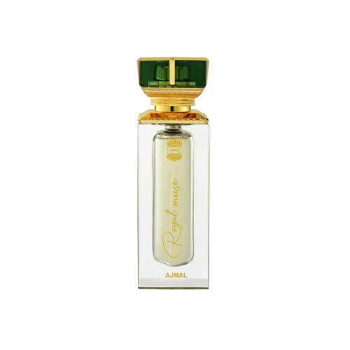 Ajmal Royal Muse Extrait De Parfum 50ml, uniszex luxus illat áttetsző üveggel, zöld és arany kupakkal - Unisex parfüm