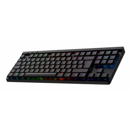 LOGITECH G515 Lightspeed TKL játékhoz tervezett vezeték nélküli billentyűzet Spanyol fekete 920-012559 180301581 - Billentyűzet