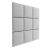 Kárpitozott panel 50x50 Magic Velvet 2239 (Világosszürke) 175910533