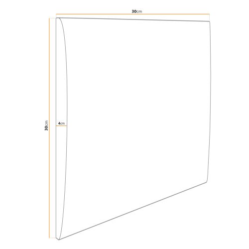 Kárpitozott panel 30x30 Magic Velvet 2235 (Élénk zöld) 175913580 - Falpanel és falmatrica