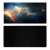 AK135G 80x30 cm gaming mousepad, cosmic design, top and bottom view