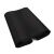 Rolled black gaming mouse pad, 80x30 cm