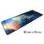 Űr-Egérpad gaming mouse pad with space nebula design, 80x30 cm