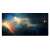 AK135G gaming mouse pad with cosmic nebula design