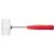 Sledge hammer 40 mm / 225 g, white rubber 45565730