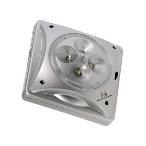 Maclean 4LED Solar-betriebene Schirmleuchte, MCE124