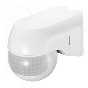 Senzor de mișcare PIR Orno, alb, 1200W, IP44, 3 opțiuni de montare - Senzori de mișcare