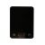 Cantar de bucătărie LCD din sticlă - 5 kg, cantar digital negru pentru alimente