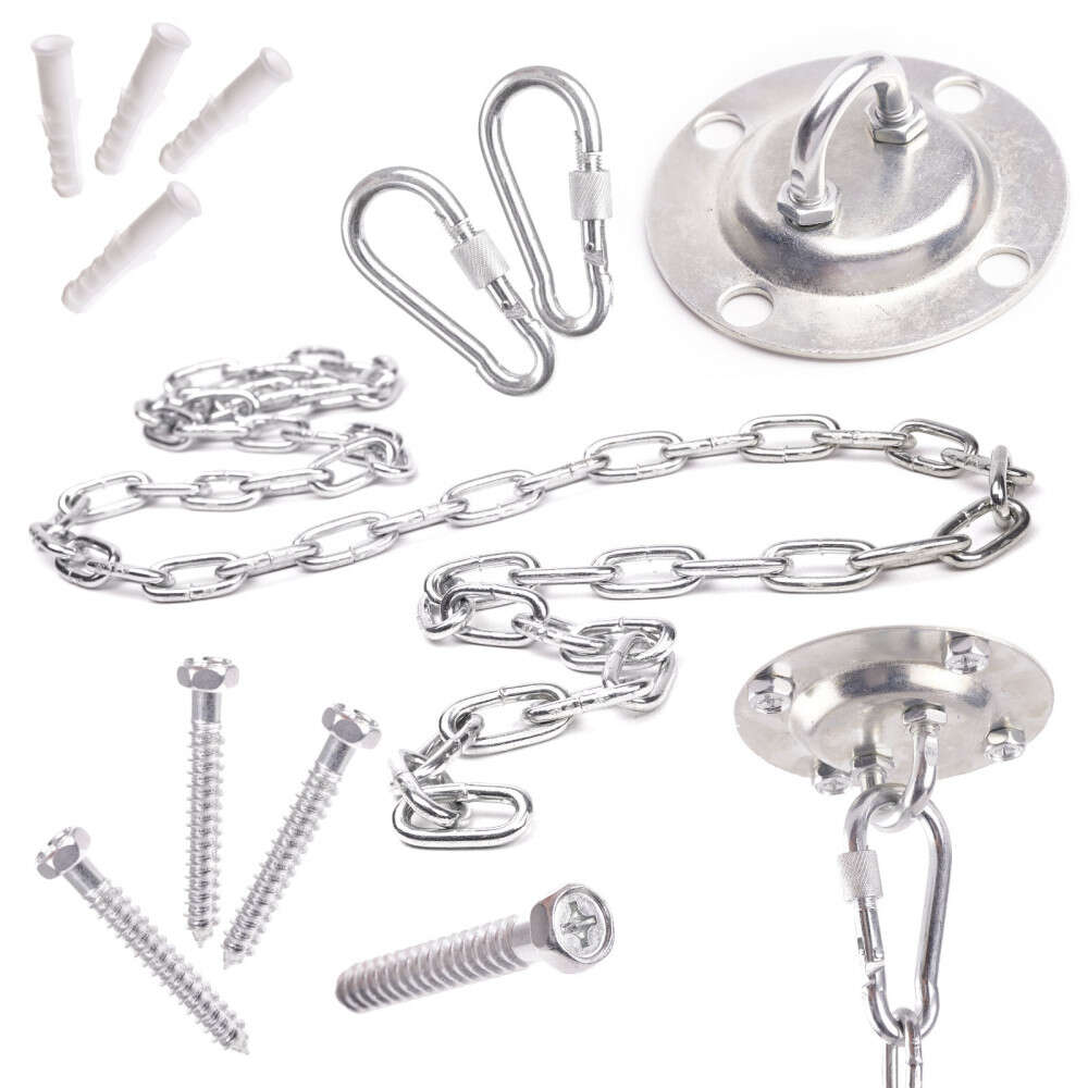 Karabíneres mennyezeti rögzítő függőágyak és függőfotelekhez, 200...