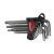 Torx csavarkulcsok 9 db t10-t50 cv proline 45571534