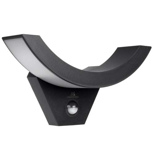 Kinkiet Maclean MACLEAN MCE290B LED lamp with infrared motion sensor 800lm 10W IP54 black