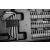 Csavarkulcskészlet 1/4", 3/8", 63 darab 45572046