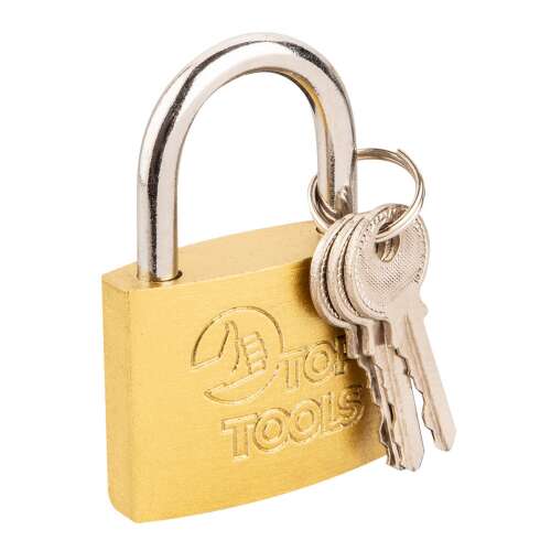 Top Tools 60mm padlock with 3 keys
