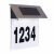 AG216 Solar xline illuminated house number with number 1234