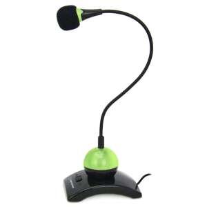 Esperanza Chat desktop microphone, green, 3.5mm jack - Esperanza Microphone
