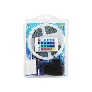 RGB LED Szalag - 5m - 300 LED - Távirányítóval