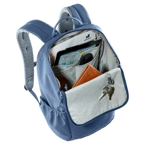 Deuter StepOut 16 Marine-Ink hátizsák, nyitott főrekesz tablettel, dokumentumokkal és kulcsokkal - Divat és öltözködés
