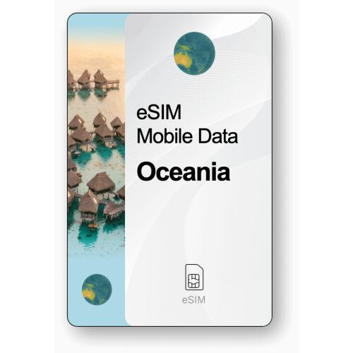 eSIM Óceánia 5 GB, 15 napok 176277963 - SIM kártya