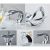 Macvi® víztakarékos vízeséses mosdócsaptelep, krómozott, 15 cm, ezüstszínű 176280992