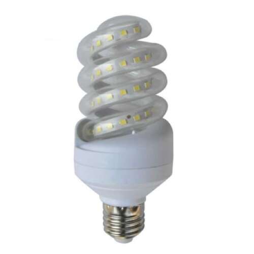 2 db-os LED spirális izzó, 9W, E27 foglalattal, 980LM, 4500K