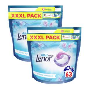 Lenor Allin1 Pods Spring Awakening Mosókapszula 2x63 mosás