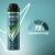 Rexona Men Advanced Protection Quantum Dry izzadásgátló spray 150ml, 72 órás hőre aktiválódó frissesség logóval és '#potkontrolq' hashtaggel kék-zöld háttérrel