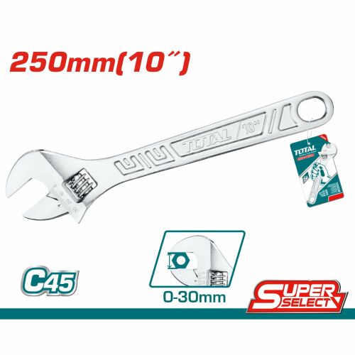 TOTAL Állítható villáskulcs 250mm (THT1010103) 176326873 
