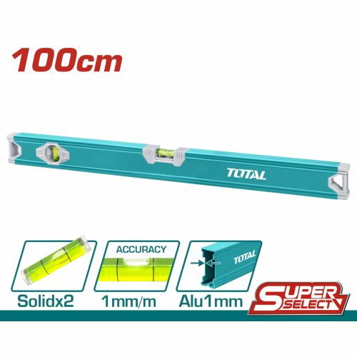 TOTAL Vízmérték 100cm (TMT210036) 176328727 - Mérőeszköz
