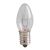 SNL 300 replacement bulb, 230V 7W E14, clear incandescent light bulb