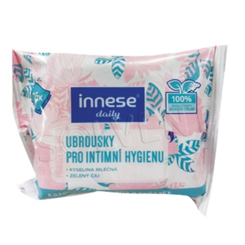 Innese intim törlőkendők (25 db/csomag) Fresh
