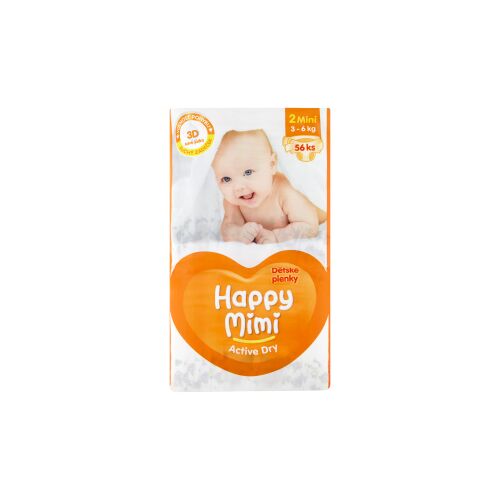 HappyMimi gyerek Act.Dry Mini (56 db/fólia)