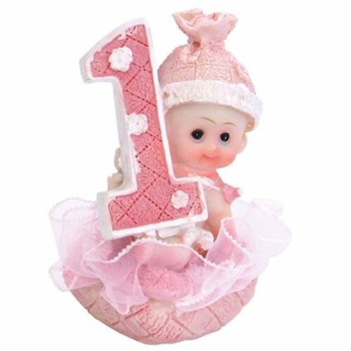 figura 12 db. EGYÉVES LÁNY 7,5 cm | DF10D 176405859 - Születésnapi gyertya és tortadísz