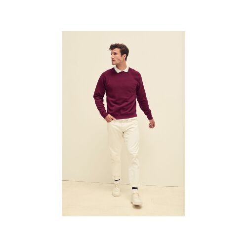 Férfi pulóver - FOL RAGLAN SWEAT - deep navy - méret S 176424074 - Férfi pulóver