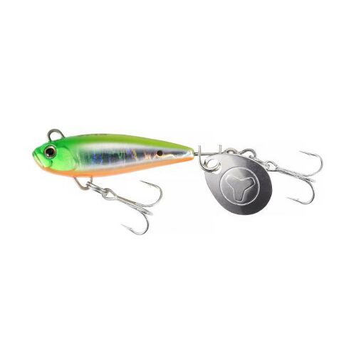 DUO TETRA WORKS SPIN 2.8cm 5gr CPA0601 Lime Head Chart OB 176430333 - Körforgó és támolygó villantó