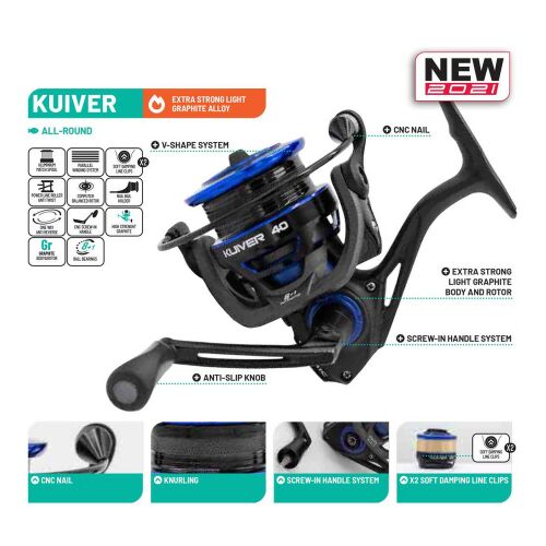 COLMIC KUIVER 1000 FD ORSÓ 8+1BB 176430706 - Pergető orsó