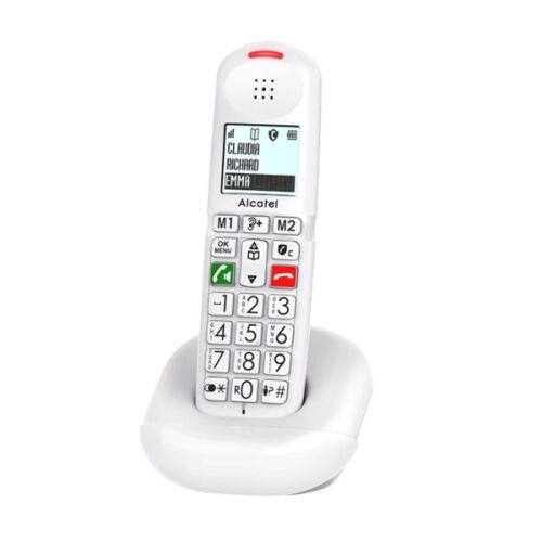 ALCATEL XL685 telefon készülék vezeték nélküli, DECT, FEHÉR (XL685W)