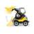 Plastični zemljani stroj, 21 cm, s vozačem 45584012