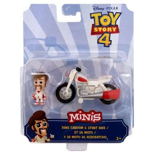Mattel Hot Wheels Toy Story 4: Duke Caboom karakter és kaszkadőr motorja mini figuraszett (GCY49/GCY50) 45584013